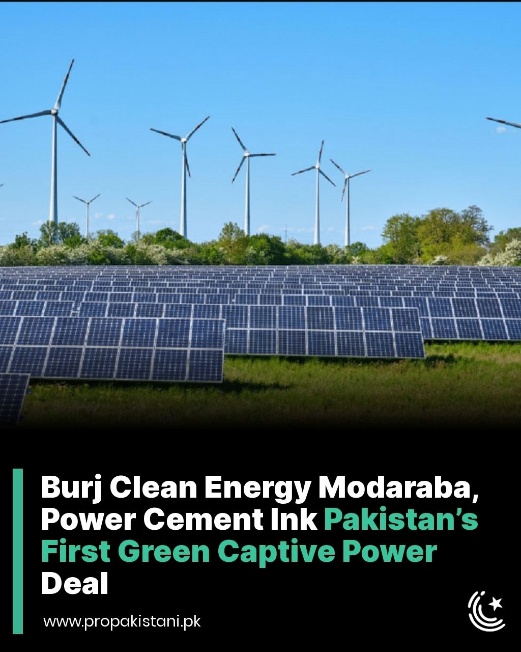 In a major step towards industrial decarbonization, Burj Clean Energy Modaraba (BCEM) and Power Cement Limited (PCL) have signed P...